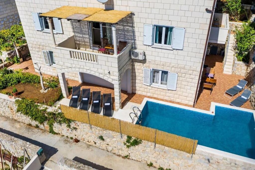 Wave N' Sea Apartment With A Private Pool Dubrovnik Kültér fotó